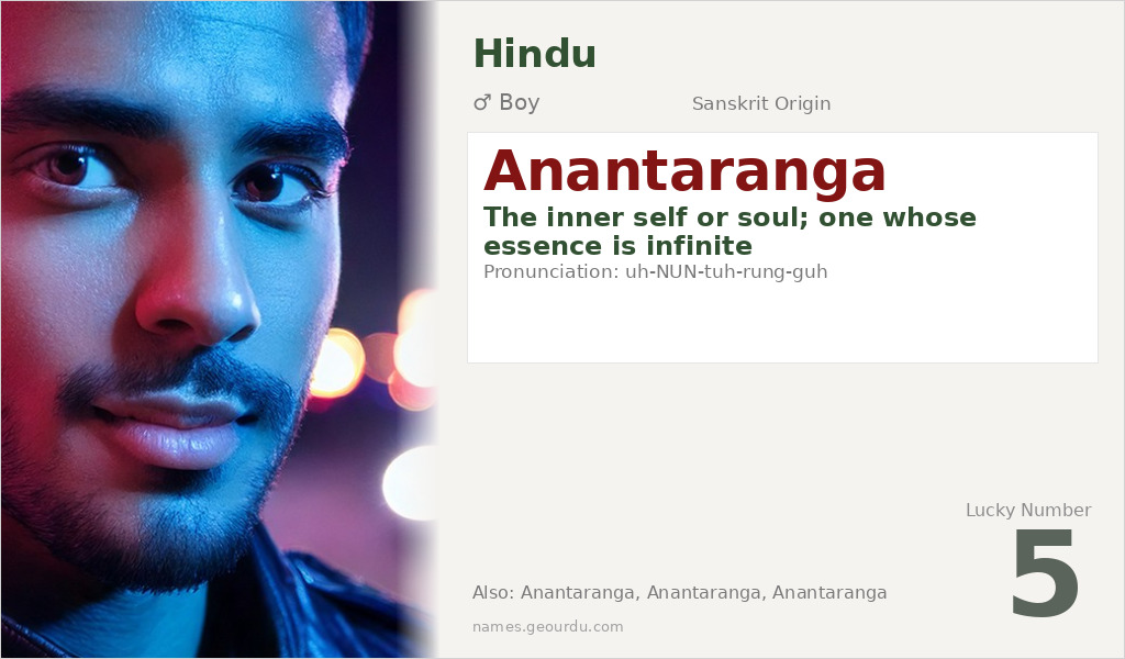 Anantaranga Name Meaning and Details