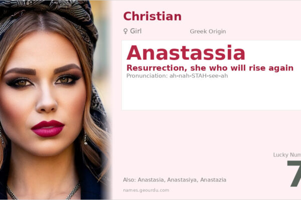 Anastassia Name Meaning — Greek Origin, Girl Name & Christian Significance (2025)