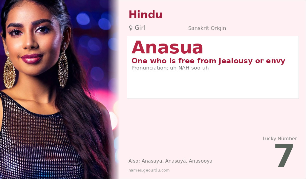Anasua Name Meaning and Details