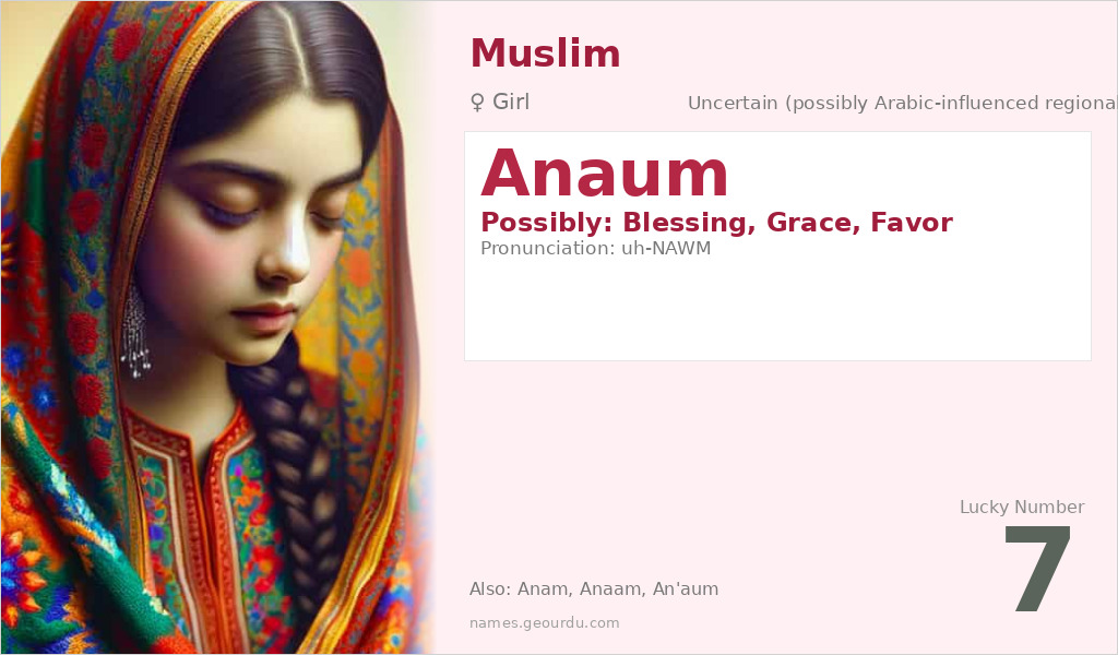 Anaum Name Meaning and Details