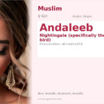 Andaleeb Name Meaning and Details