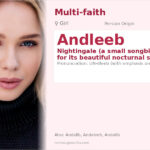 Andleeb Name Meaning and Details