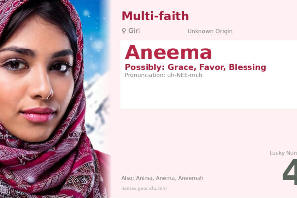 Aneema Name Meaning — Origin, Gender & Details (2025)