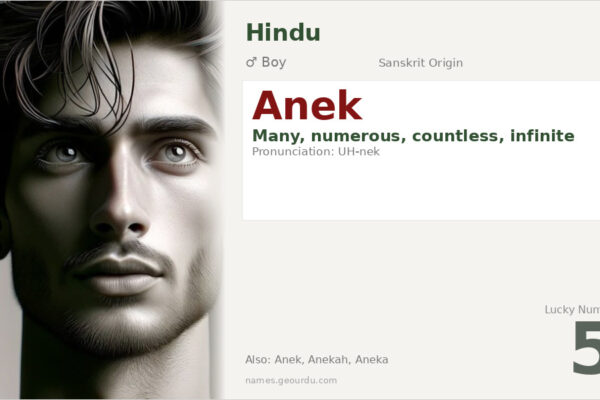 Anek Name Meaning — Sanskrit Origin, Boy Name & Details (2025)