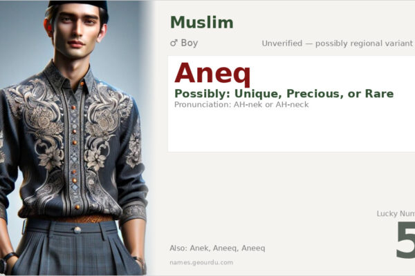 Aneq Name Meaning — Origin, Gender & Details (2025)