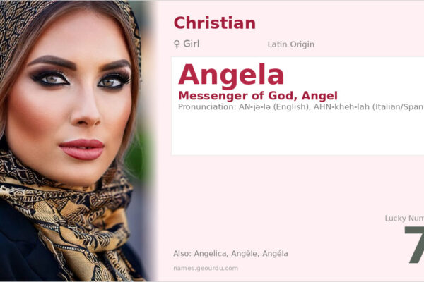 Angela Name Meaning — Origin, Gender & Details (2025)