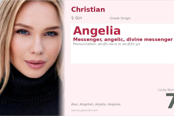 Angelia Name Meaning — Greek Origin, Girl Name & Details (2025)
