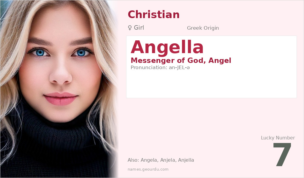 Angella Name Meaning and Details