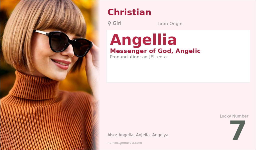 Angellia Name Meaning and Details
