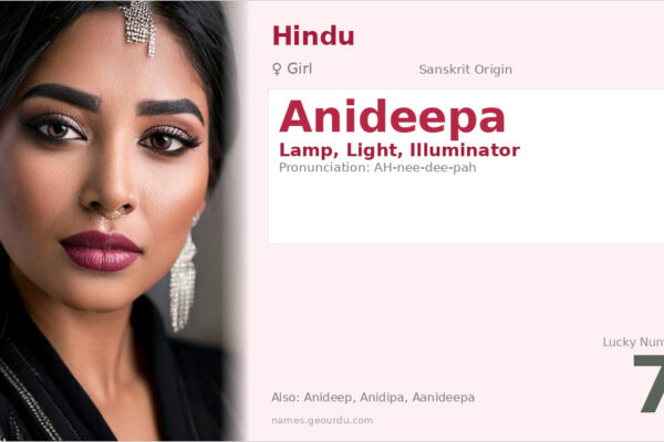 Anideepa Name Meaning — Sanskrit Origin, Girl Name & Details (2025)