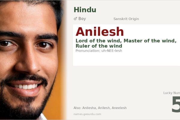 Anilesh Name Meaning — Sanskrit Origin, Hindu Boy Name & Details (2025)