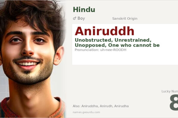 Aniruddh Name Meaning — Sanskrit Origin, Boy Name & Details (2025)