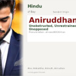 Aniruddhan Name Meaning and Details