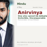 Anirvinya Name Meaning and Details