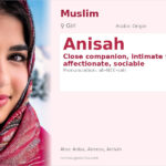 Anisah Name Meaning and Details