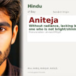 Aniteja Name Meaning and Details