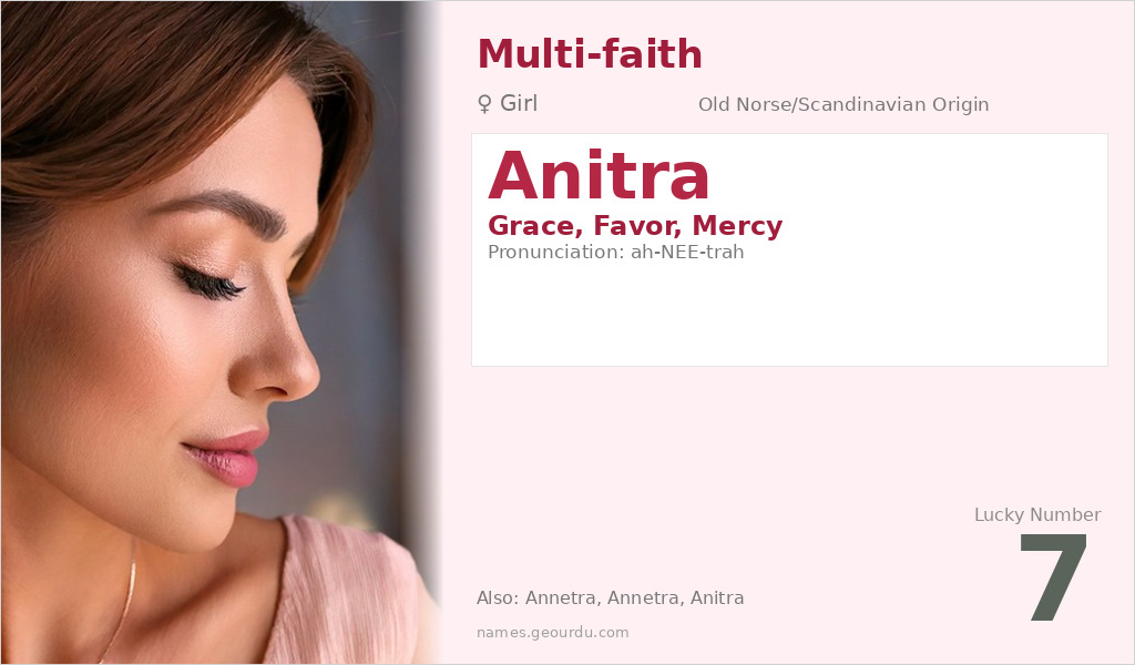 Anitra Name Meaning and Details
