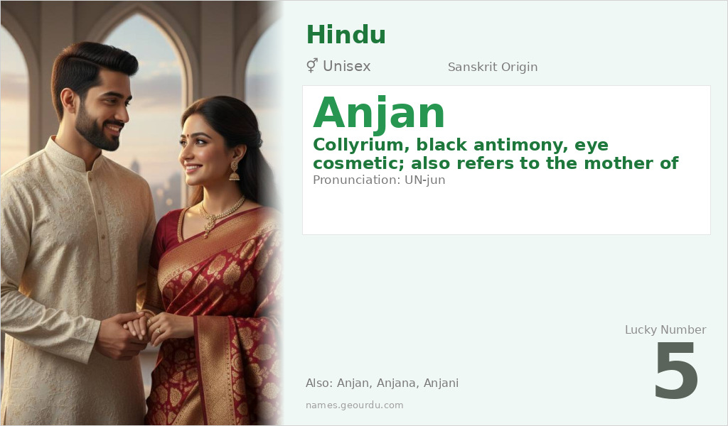 Anjan Name Meaning and Details