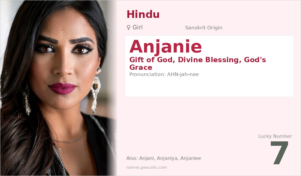 Anjanie Name Meaning and Details