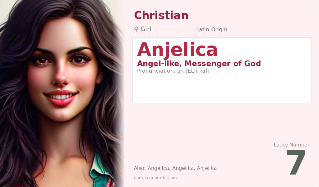 Anjelica Name Meaning and Details