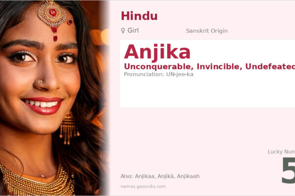 Anjika Name Meaning — Sanskrit Origin, Girl Name & Details (2025)