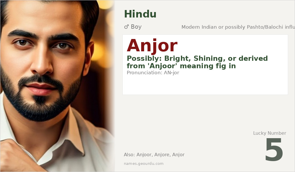 Anjor Name Meaning and Details