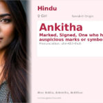 Ankitha Name Meaning and Details