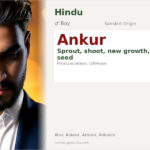 Ankur Name Meaning and Details