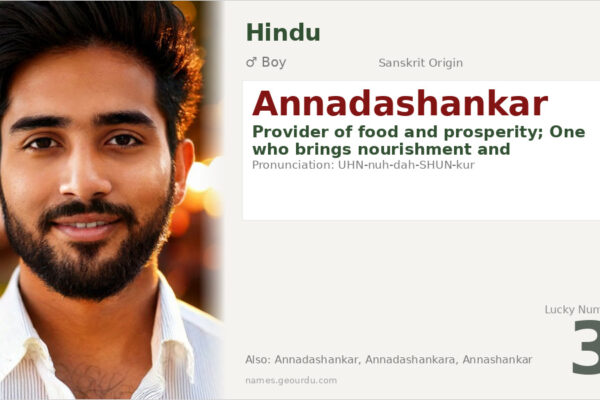 Annadashankar Meaning — Sanskrit Origin, Boy Name & Details (2025)