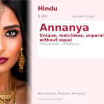 Annanya Name Meaning and Details