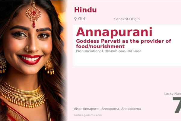Annapurani Name Meaning — Sanskrit Origin, Goddess Parvati & Details (2025)