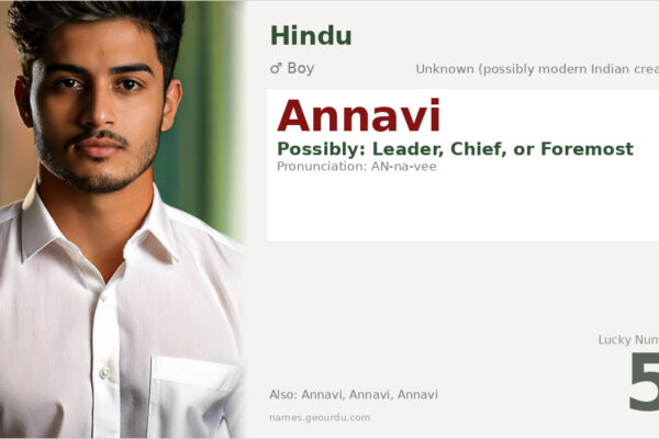 Annavi Name Meaning — Origin, Gender & Details (2025)