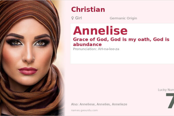 Annelise Name Meaning — Origin, Gender & Details (2025)