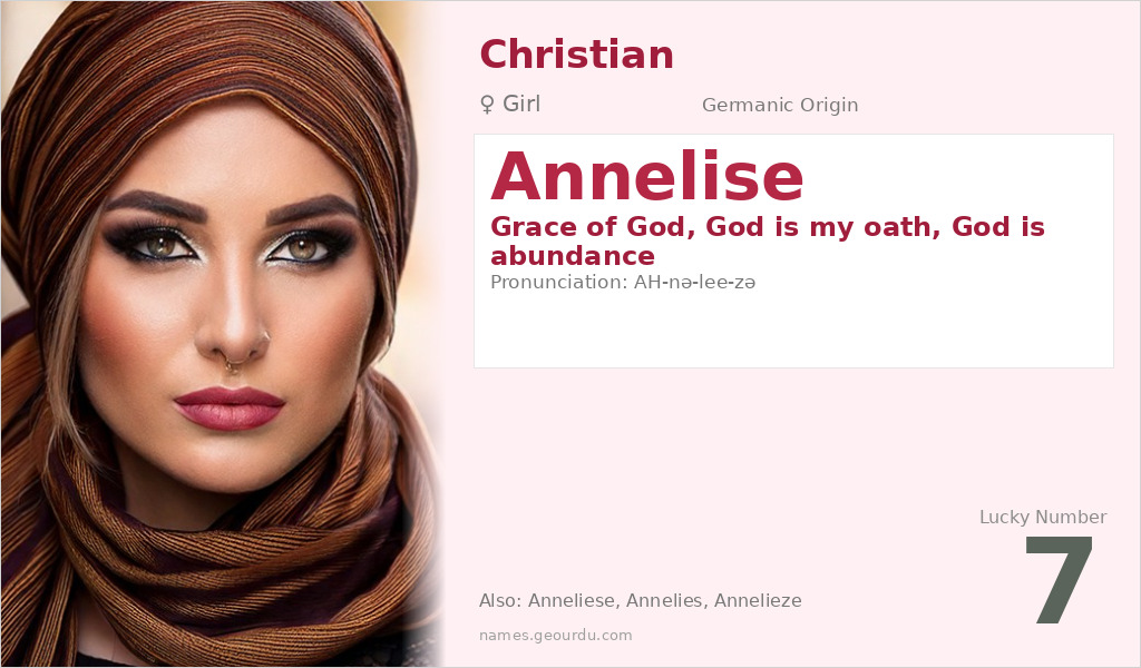 Annelise Name Meaning and Details