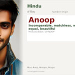 Anoop Name Meaning and Details