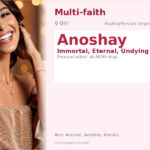 Anoshay Name Meaning and Details