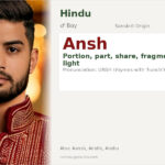 Ansh Name Meaning and Details