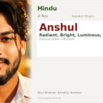 Anshul Name Meaning and Details