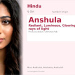 Anshula Name Meaning and Details