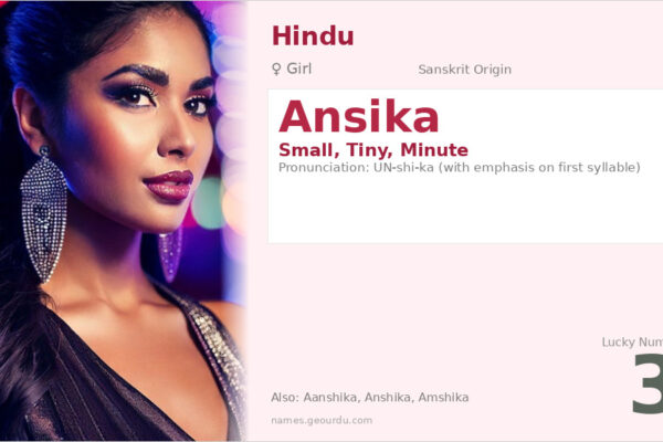 Ansika Name Meaning — Sanskrit Origin, Girl Name & Details (2025)
