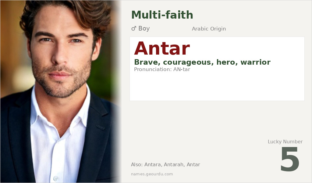 Antar Name Meaning and Details