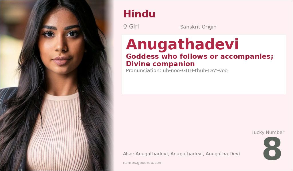 Anugathadevi Name Meaning and Details