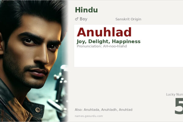 Anuhlad Name Meaning — Sanskrit Origin, Boy Name & Details (2025)