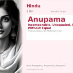 Anupama Name Meaning and Details