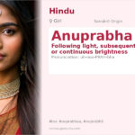Anuprabha Name Meaning and Details