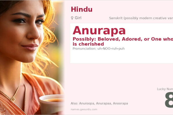 Anurapa Name Meaning — Origin, Gender & Details (2025)