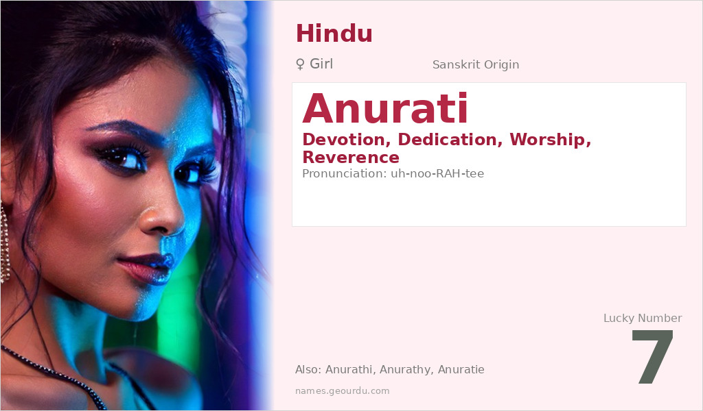 Anurati Name Meaning and Details