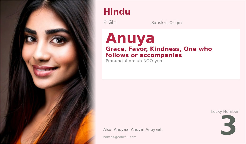 Anuya Name Meaning and Details