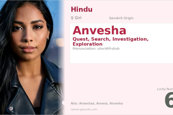 Anvesha Name Meaning — Sanskrit Origin, Girl Name & Details (2025)