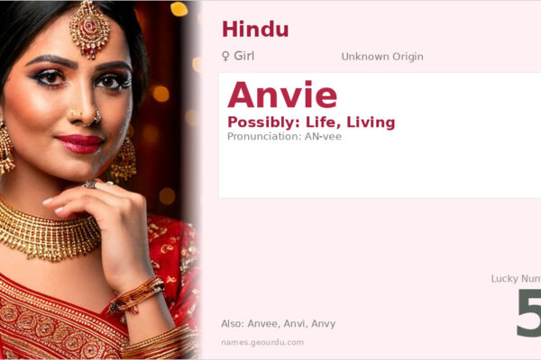 Anvie Meaning — Origin, Gender & Details (2025)